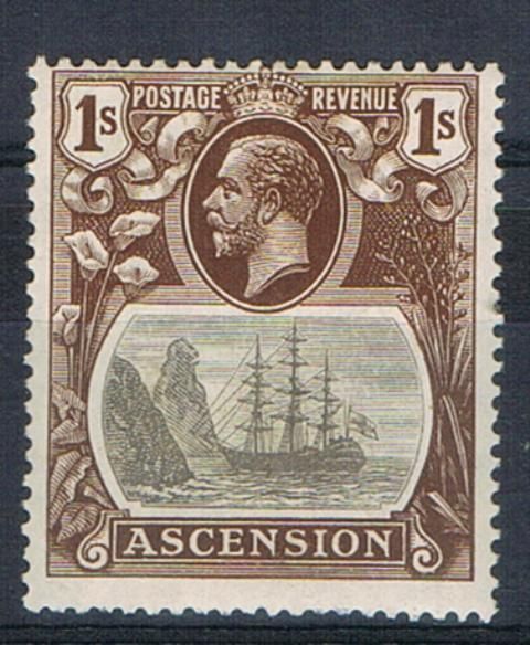 Image of Ascension SG 18c LMM British Commonwealth Stamp